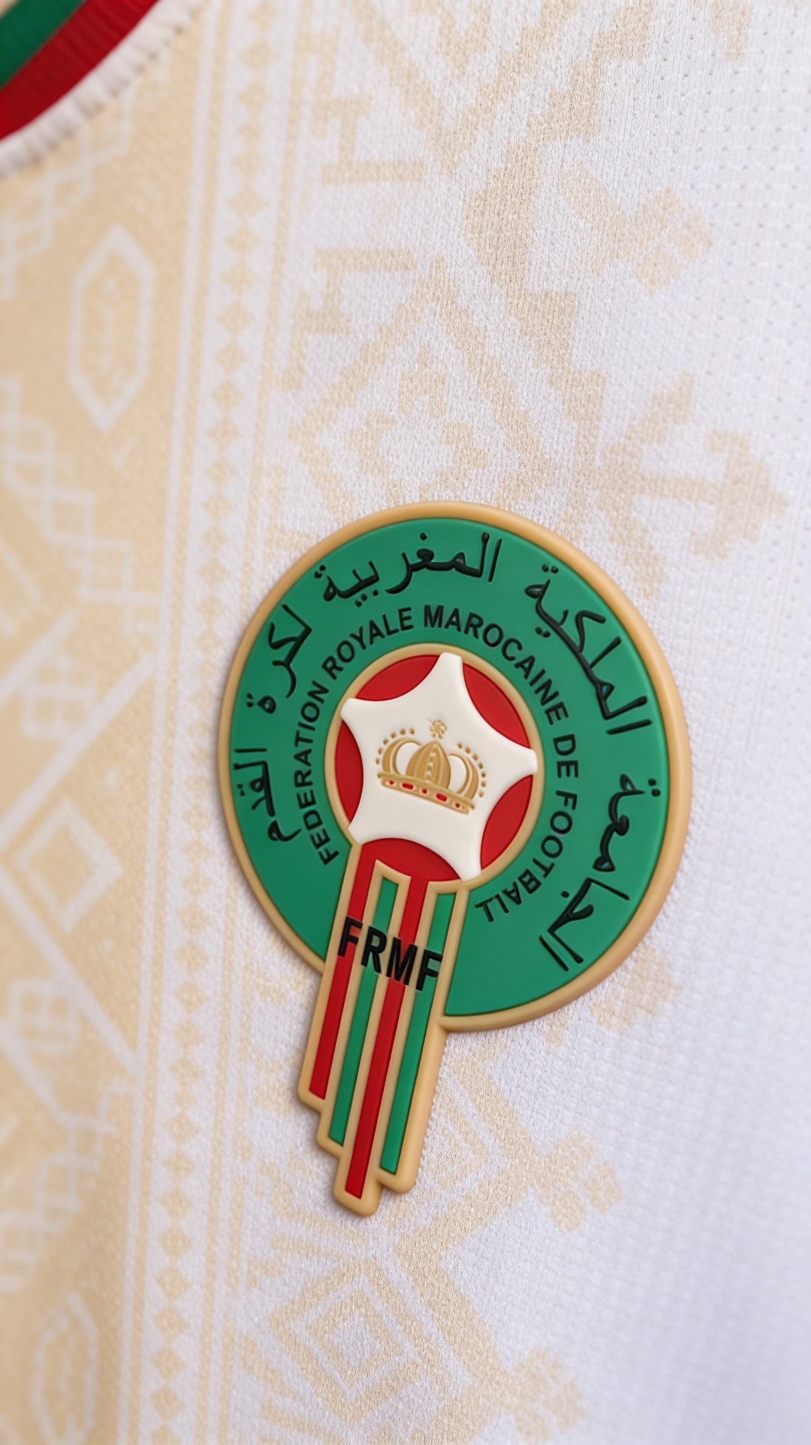 قميص المنتخب الوطني المغربي قميص الابيض